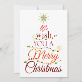 Merry Feestdagenkaart