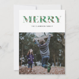 MERRY FEESTDAGENKAART