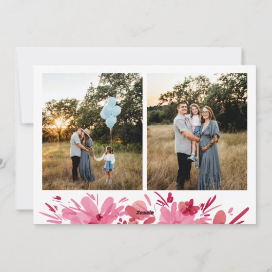 Merry Feestdagenkaart (Achterkant)