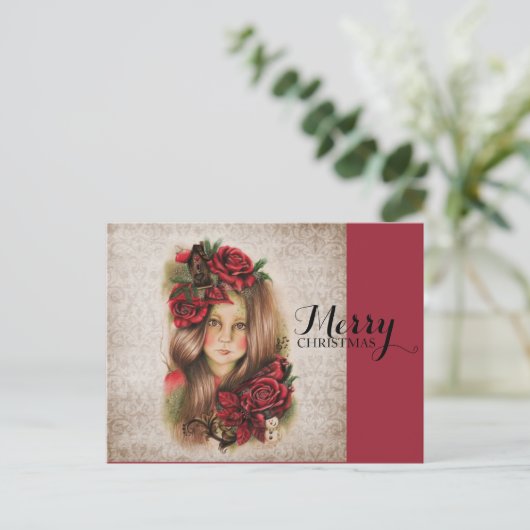 Merry Feestdagenkaart (Staand voorkant)