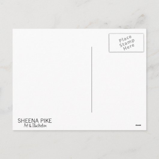 Merry Feestdagenkaart (Achterkant)