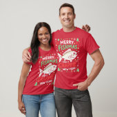 Merry Fishmas and a crappie new year 2 T-shirt (Unisex)