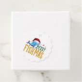 Merry Fishmas Bedankjes Labels (In situ)