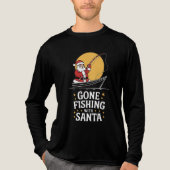 Merry Fishmas Catch Tri-Blend Shirt (Voorkant volledig)