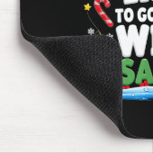 Merry Fishmas Funny Fish Santa Bigfoot Christmas F Muismat (Hoek)