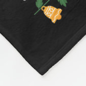 Merry Fishmas Funny Vist Kerstmis Pyjama Fishe Fleece Deken (Hoek)