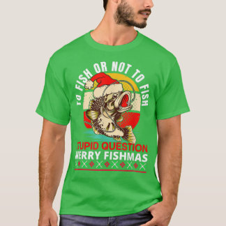 Merry Fishmas, Grappig kerstfeest Gevist, Kerstmis T-shirt