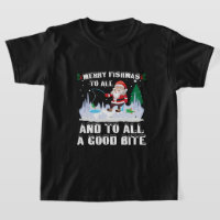 Merry Fishmas Grappige Vis Vist Visser Xmas