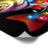 Merry Fishmas Santa Fishing Lovers Funny Fisherman Poster (Hoek)