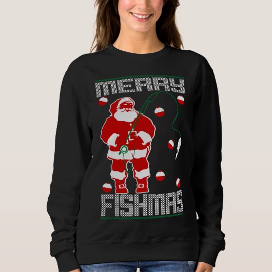 Merry Fishmas Santa Trui (Voorkant)