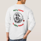 Merry Fishmas ya Flithy FishBum T-shirt (Achterkant)