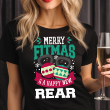 Merry Fitmas and Happy New Rear Gym Christmas