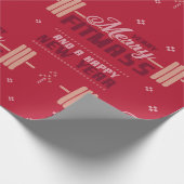 Merry Fitmass Cadeaupapier (Hoek)