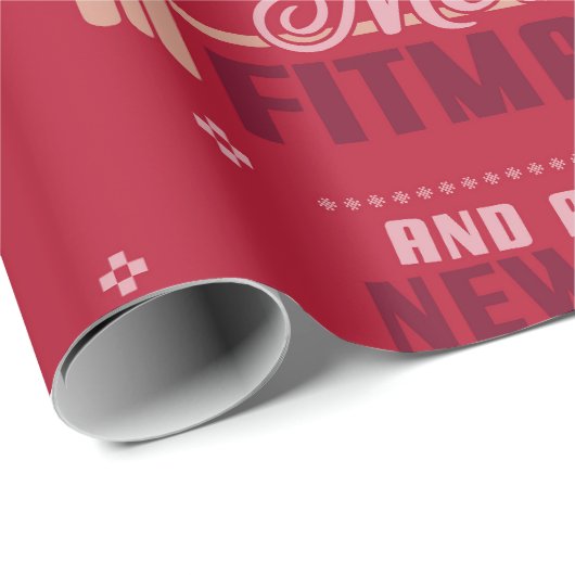 Merry Fitmass Cadeaupapier (Rol Hoek)