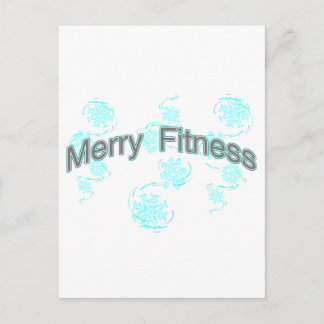 Merry Fitness Feestdagenkaart