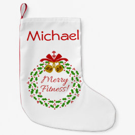Merry Fitness met aangepaste kerststop Kleine Kerstsok