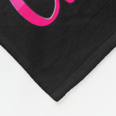 Merry Flocking Christmas Flamingo Drink Pjs Xmas M Fleece Deken (Hoek)