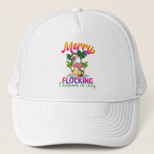 Merry Flocking Christmas   Kerst in juli Trucker Pet