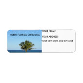 MERRY FLORIDA CHRISTMAS LABEL (Voorkant)