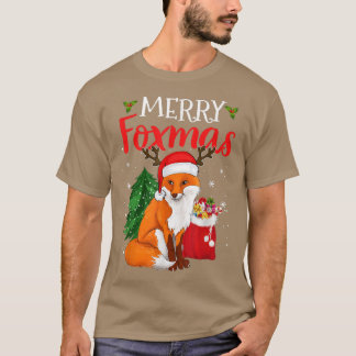 Merry Fomas voor kerstbomen Funny Dierenvrienden T-shirt
