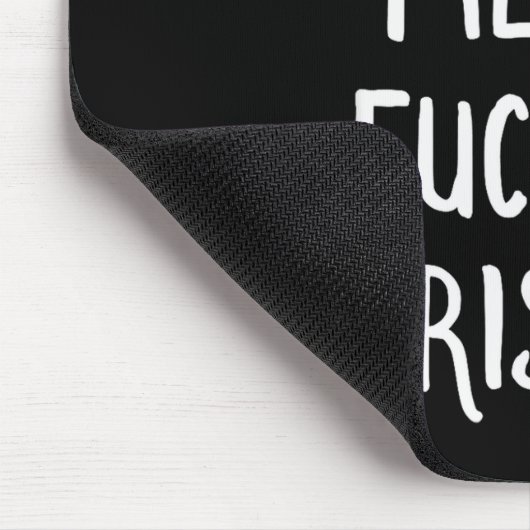 Merry Foring Christmas Inappropriate Santa Pajama  Muismat (Hoek)