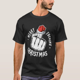 Merry Foring Kerst Ongepaste Mannen Volwassen Fun T-shirt