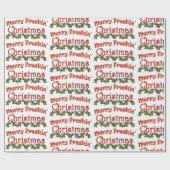 Merry Freaking kerst Cadeaupapier (Vlak)