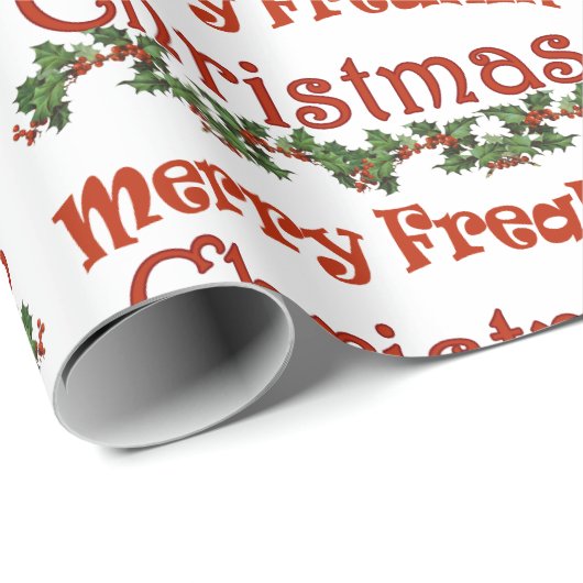 Merry Freaking kerst Cadeaupapier (Rol Hoek)