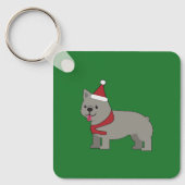 Merry Frenchie Sleutelhanger (Voorkant)