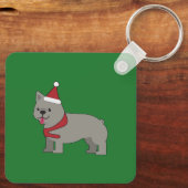 Merry Frenchie Sleutelhanger (Achterkant)