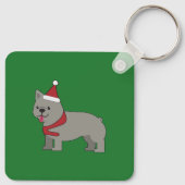 Merry Frenchie Sleutelhanger (Achterkant)