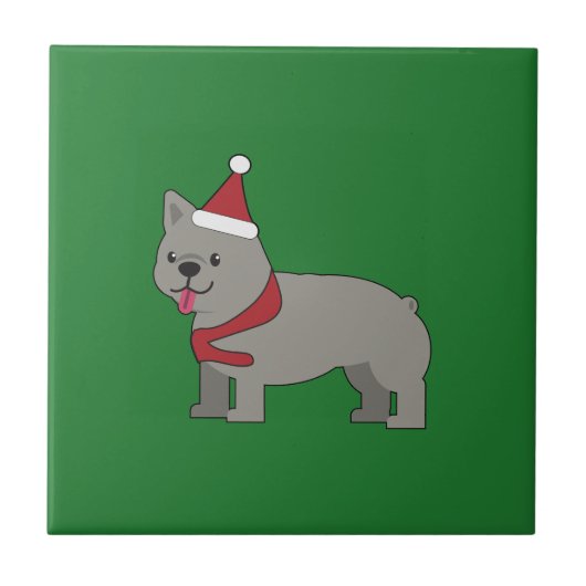 Merry Frenchie Tegeltje (Voorkant)