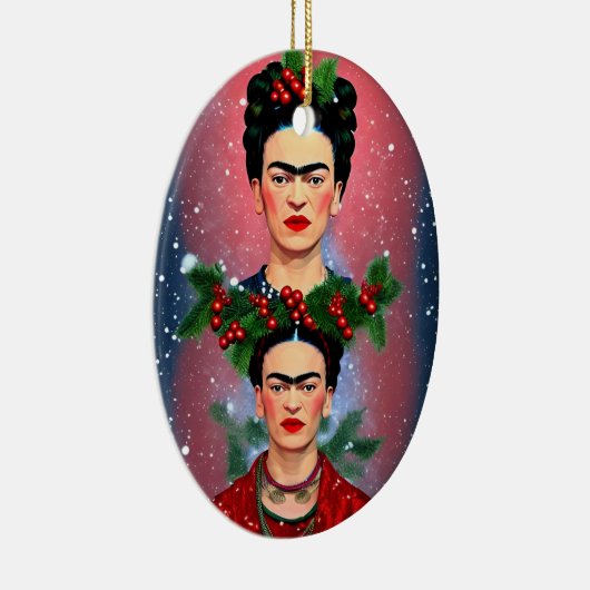Merry Frida Keramisch Ornament (Rechts)