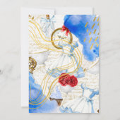 Merry Fun Birthday Invitation Kaart (Achterkant)