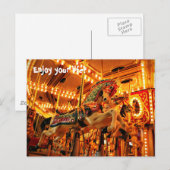 Merry, ga door feestdagenkaart (Voorkant / Achterkant)