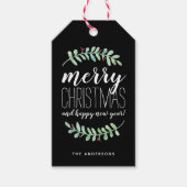 Merry Garland Holiday Gift Label Cadeaulabel (Voorkant)
