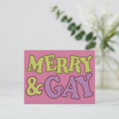 Merry & Gay briefkaart (Staand voorkant)
