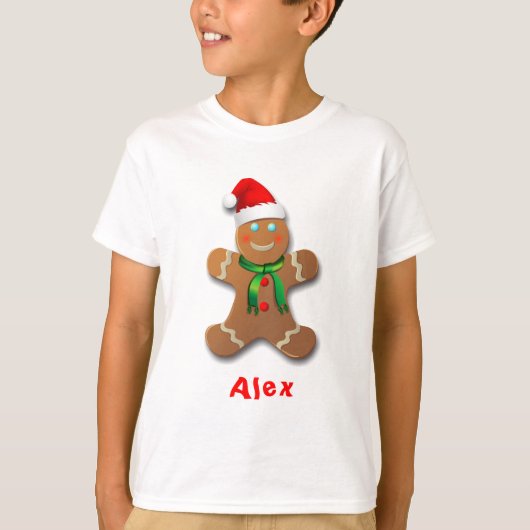 Merry GingerbrooMan T-shirt (Voorkant)