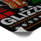 Merry Glizzmas -christmas Glizy Matching Family Ug Poster (Hoek)