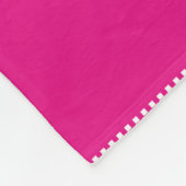 Merry Go Ronde Carrousel Paard Foto met Quote Fleece Deken (Hoek)