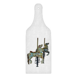  Merry Go Ronde Carrousel Paard Paddle Snijplank