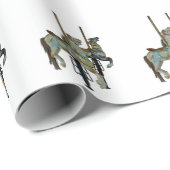 Merry Go Ronde Carrousel Paarden Cadeaupapier (Rol Hoek)