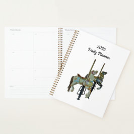 Merry Go Ronde Carrousel Paarden Dagelijks Planner