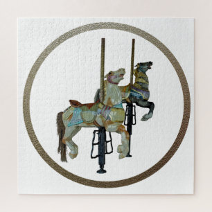  Merry Go Ronde Carrousel Paarden Legpuzzel