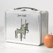 Merry Go Ronde Carrousel Paarden Lunchbox (In situ)