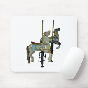Merry Go Ronde Carrousel Paarden Muismat