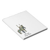 Merry Go Ronde Carrousel Paarden Notitieblok (Schuin)