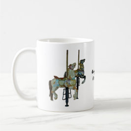 Merry Go Ronde Carrousel Paarden Quote Koffiemok