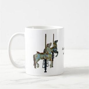 Merry Go Ronde Carrousel Paarden Quote Koffiemok