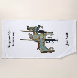  Merry Go Ronde Carrousel Paarden Strandlaken